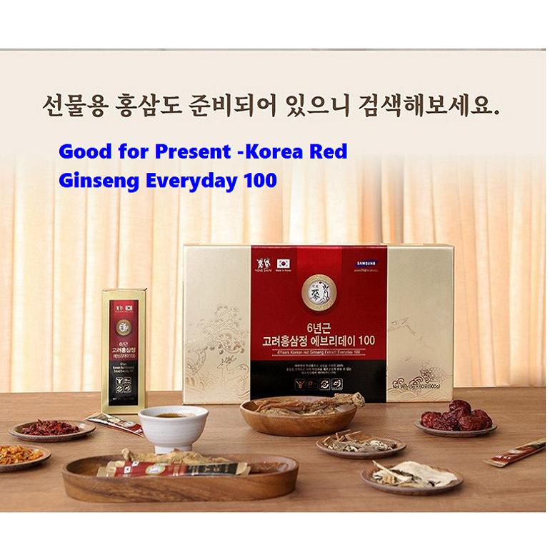 6 Years Korean Red Ginseng Premium Extract  15g X 30,100 Sticks, EVERYDAY