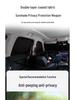 Tesla ModelY Camping Privacy Sunshade Curtains for Side Windows - Blackout & Insulation