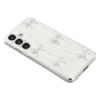 For Samsung Galaxy S24 FE Case Electroplated Epoxy Metal Decor TPU+Acrylic Phone Cover Precise Cutouts