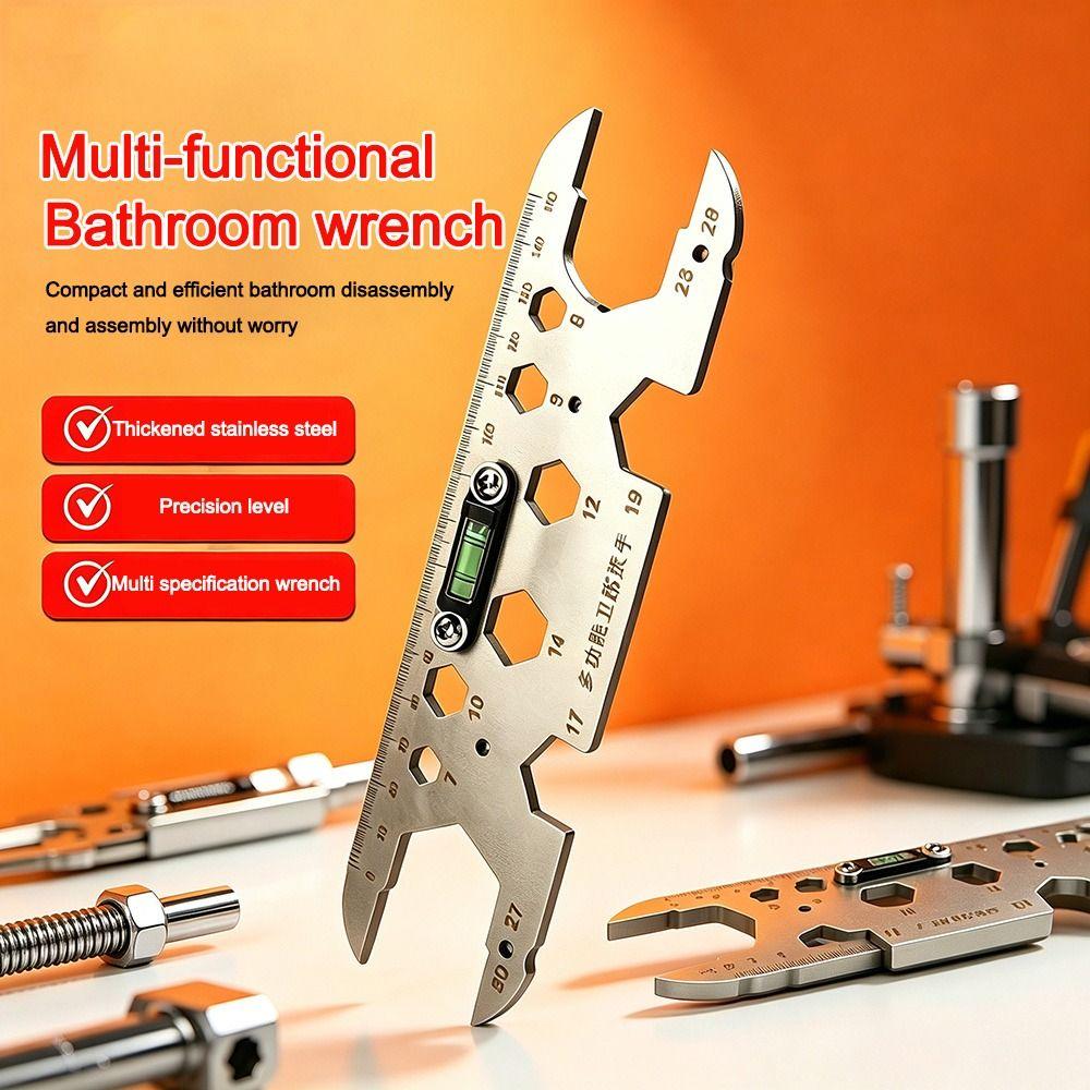Stainless Steel Removal Wrench Shower Faucet Installation Tool Faucet Installation Repair Tool