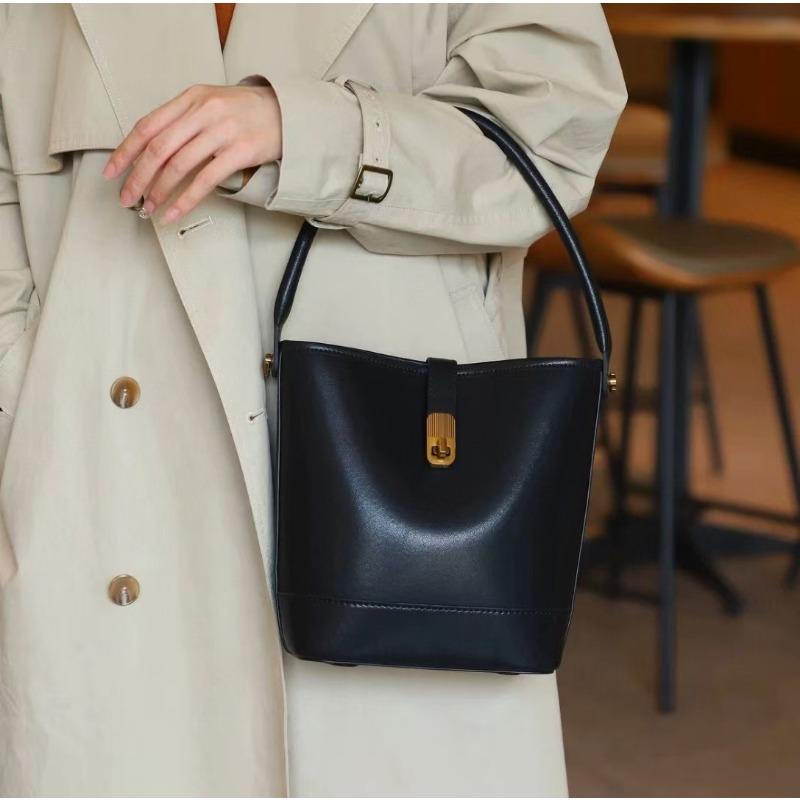 Женская сумка через плечо из натуральной кожи весна/лето Premium Sense, женская сумка-ведро Niche Design, сумка из коровьей кожи, женская сумка