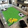 Мультяшный футбольный поле ковер спортивная тема игровой коврик для мальчиков девочек зеленый футбольное поле коврики для пола подарок для любителей футбола
