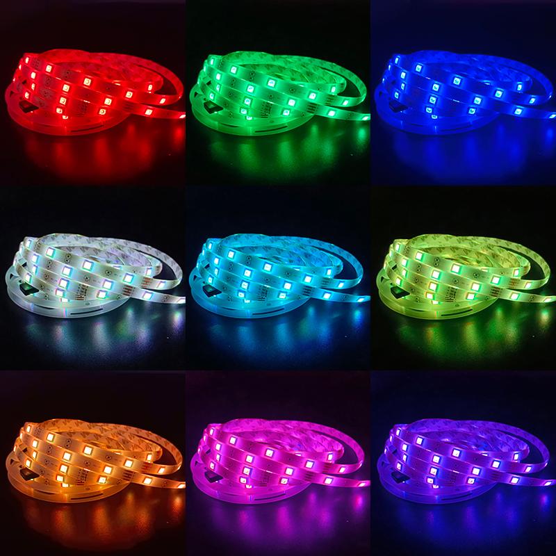 WS2812 Bluetooth светодиодная лента 5050 RGBW24 ключ дистанционного управления светодиодный неоновый ночник подходит для украшения хоста компьютера в киберспортивных залах