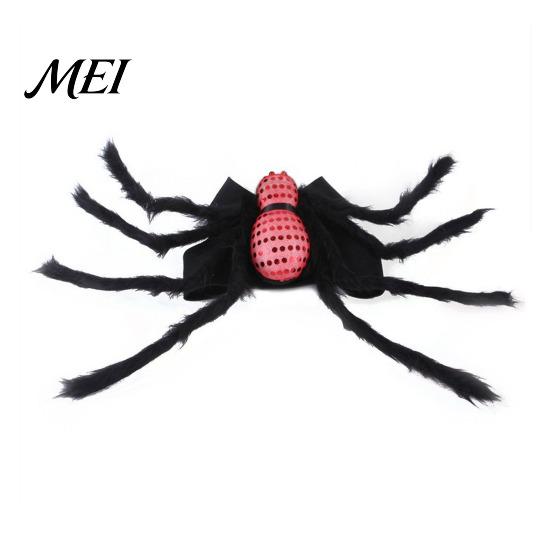 Lightweight Pet Cosplay Costume for Halloween Spider Costume, Cat Outfit with Skull Face, Black Outfits Small to Large Dogs Holiday Apparel Cats Party