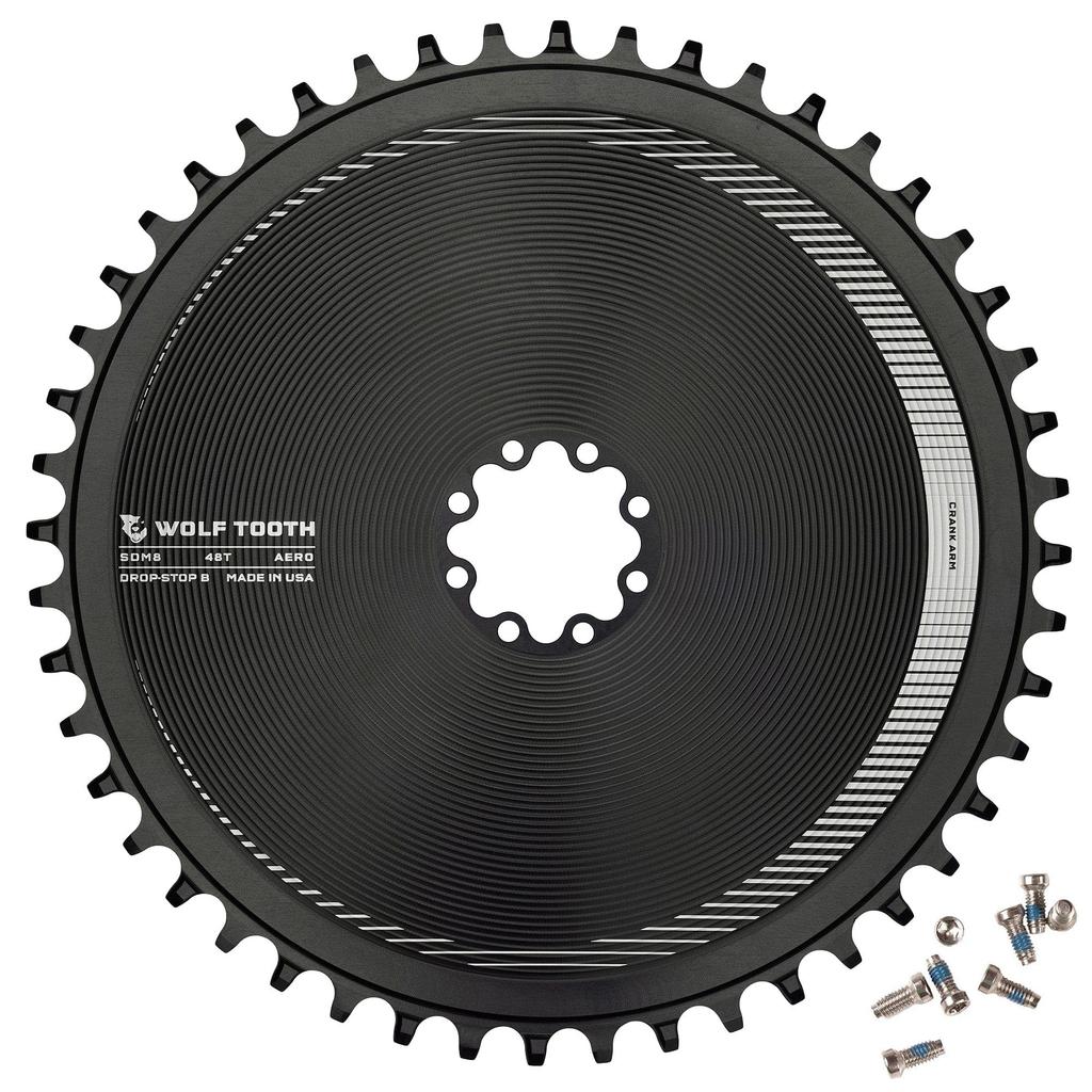Звезда Wolf Tooth Direct Mount Aero для SRAM 46T 8-bolt