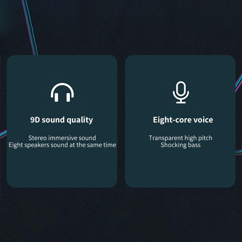 Bluetooth наушники с шейным ремешком, стерео беспроводные наушники-вкладыши, магнитные спортивные наушники с микрофоном для смартфона