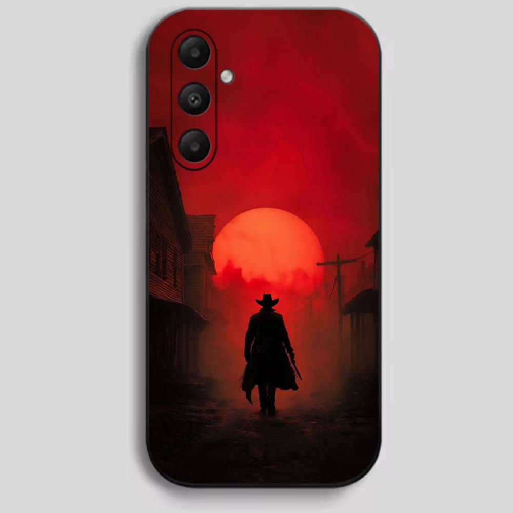 Красный D-Dead R-Redemption Черный Мягкий Силиконовый Чехол Для Телефона Samsung (A22-A55)