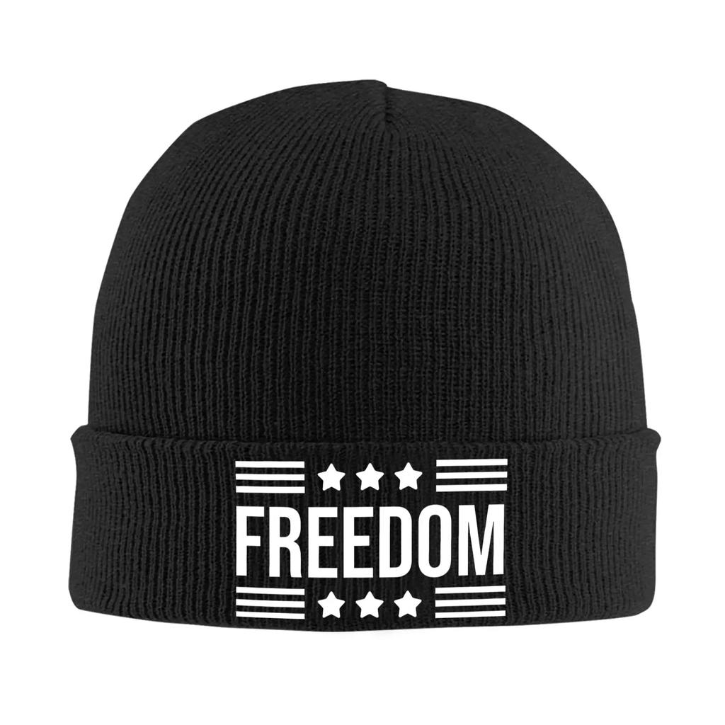 New Freedom Charlie Kirk Knitted Hat Beanies Winter Hat Warm Acrylic Street Cap Men Women Gift