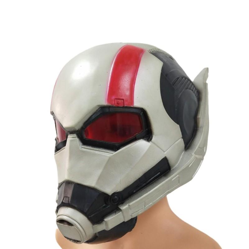 Ant Man Helmet Wasp Mask Latex Cosplay Costume Avengers Halloween Party Prop