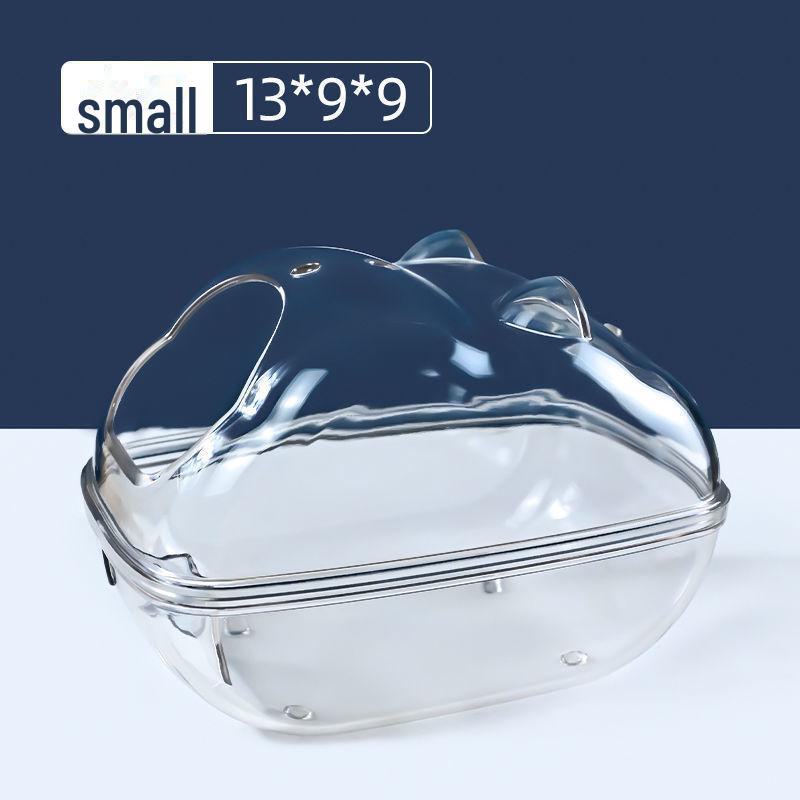 Гнездо для хомяка двойного назначения: Ванна с песком и защитой от брызг мочи