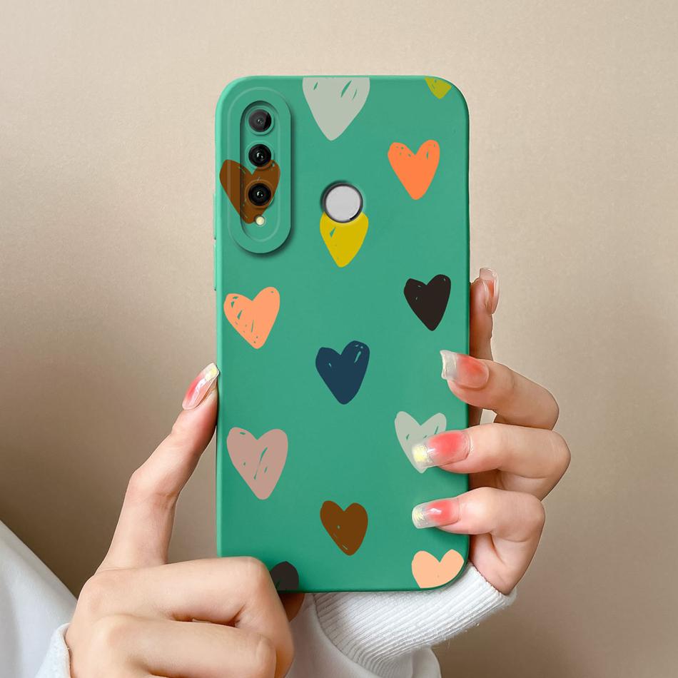 For Honor 10i Phone Case Butterfly Cat Soft Liquid Silicone Camera Protection Cover For Huawei Honor 10 i Model HRY-LX1T Fundas