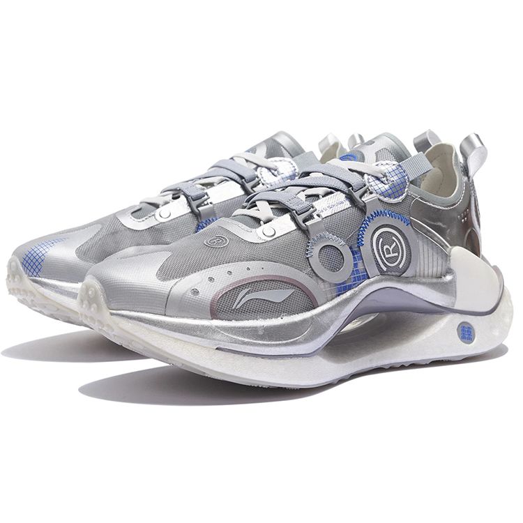 Li Ning Absolute Shadow CRC легкие модные дышащие амортизирующие прочные нескользящие низкие спортивные повседневные туфли мужские кроссовки AZGS083-2