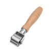 26mm 60mm 100mm Leather Press Edge Roller Wooden Handle Leather Rolling Craft Roller Seam Roller Leather Edge Creaser