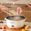 Chigo Electric Multifunctional Non-Stick Cooker: Hot Pot, Fry Pan, and Noodle Cookware for Dorm & Home
