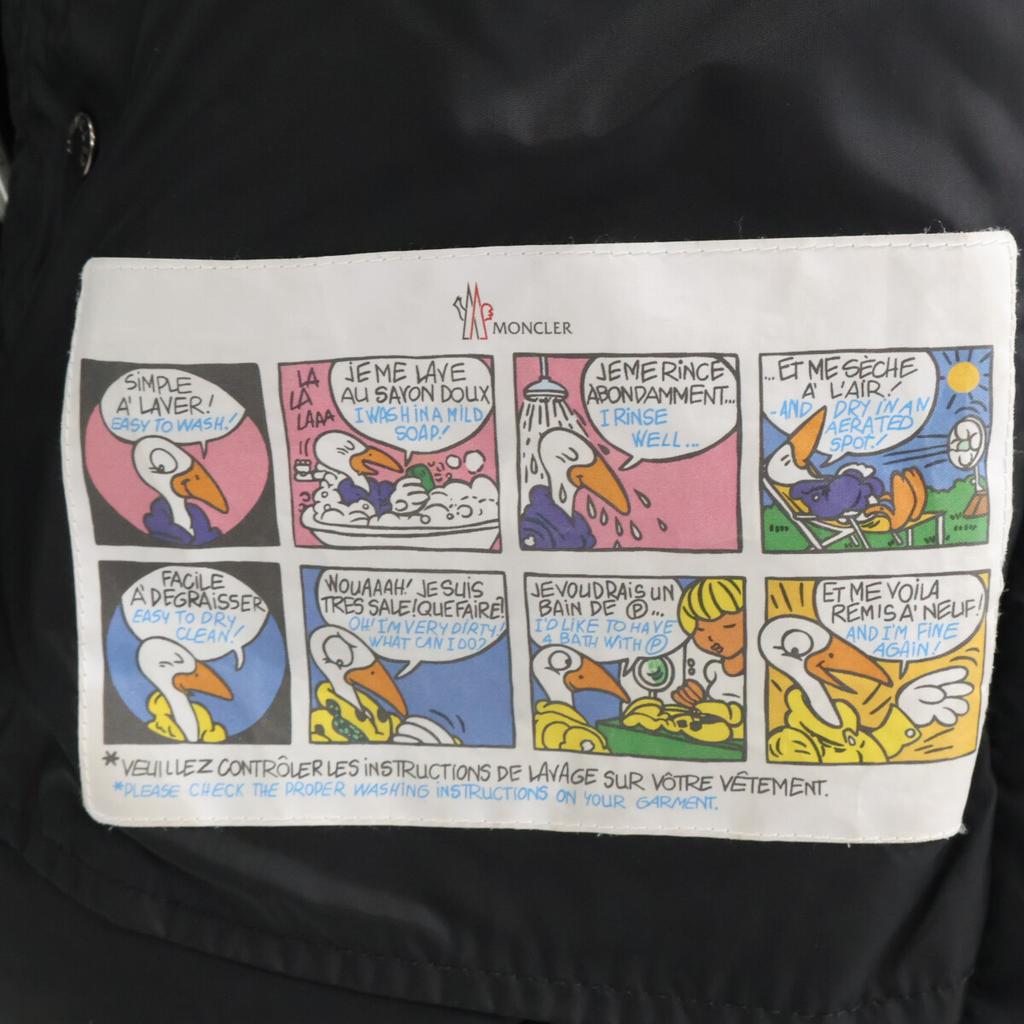 MONCLER 2011 ARVOUIN Quilted Hooded Down Jacket Jacket 2 blackUsed