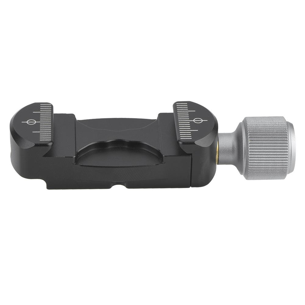 Mini Clamp Extender with Cold Shoe 1 4   Screw Hole for L Bracket Quick Release Plate