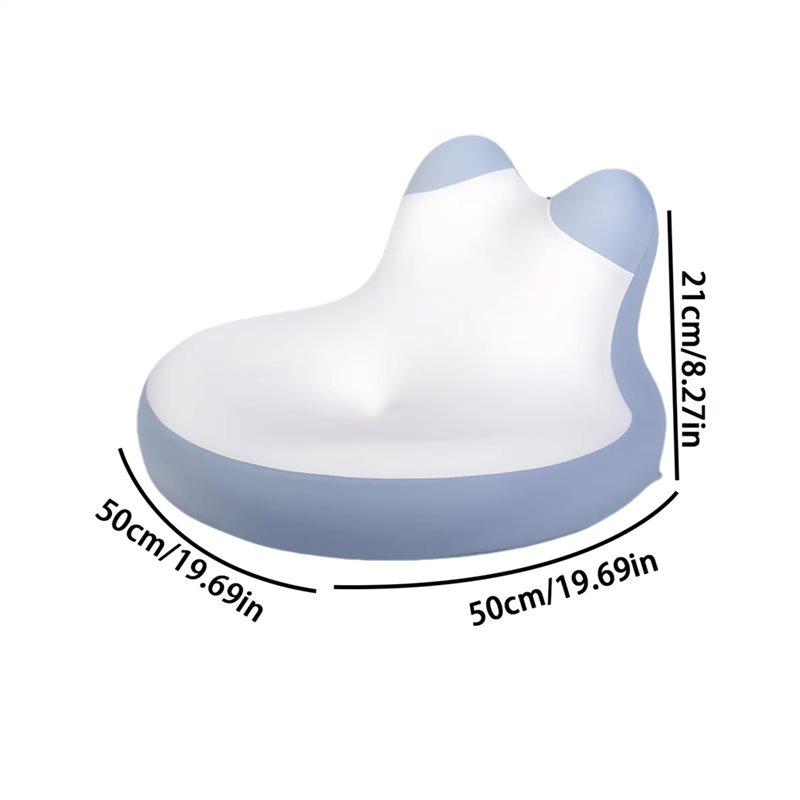 2025 Trend Prone Pillow For Bed All Position Cat Ear Shape Prone Down Sleeping Reading Pillow For Women Men Adults Seniors