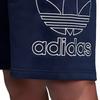 Adidas Оригинальные удобные модные повседневные спортивные шорты с буквами, мужские шорты темно-синего цвета DH5763