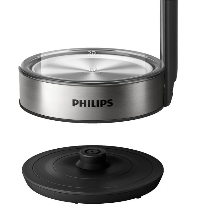 Чайник - PHILIPS - HD9339/80 - 1,7 л - Стекло и нержавеющая сталь - 2200 Вт