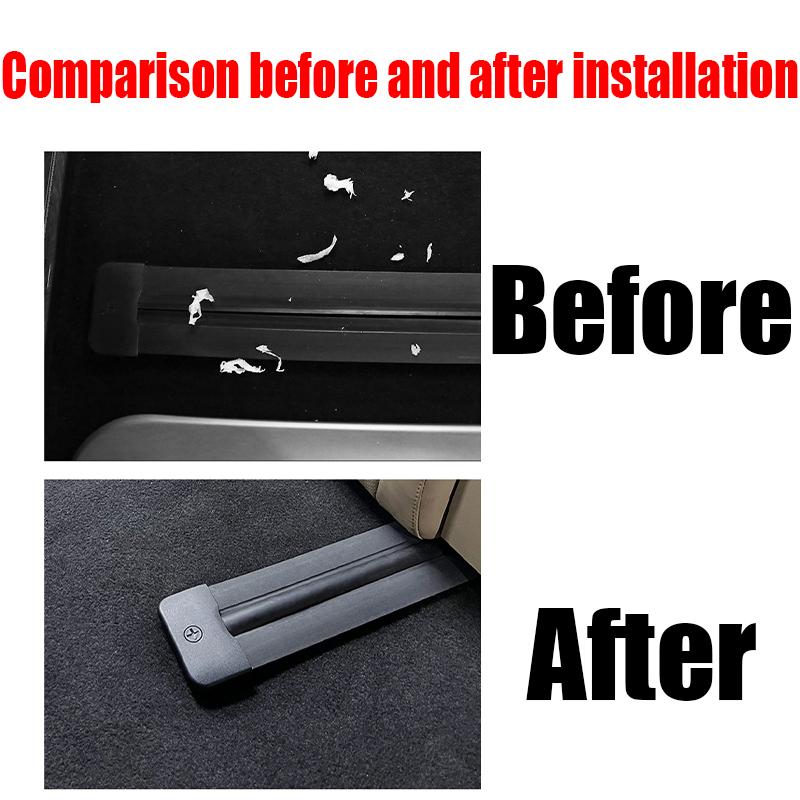 For Toyota Alphard 40 Series 2024 2025 seat track sealing strip track special gap plug car interior decoration modification part