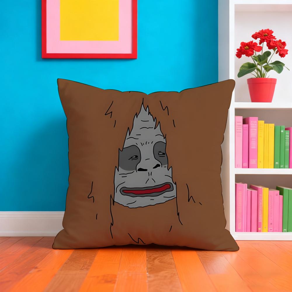 The BBig Lez Show COMEDY Pillow Case Pillow Case Plush Fabric Soft Double Sided Print Home Sofa High Quality Cushion