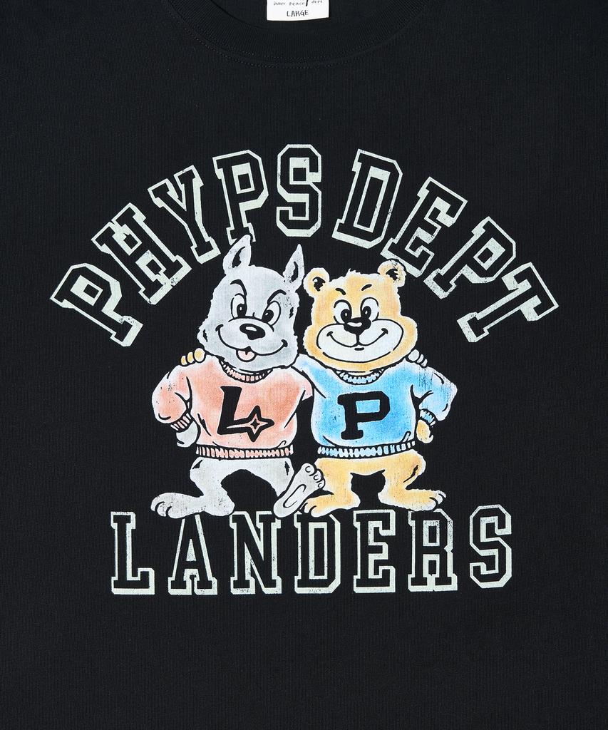 ФИЗИЧЕСКИЙ ОТДЕЛ Pidept X Ssg Landers Графическая футболка_Черная