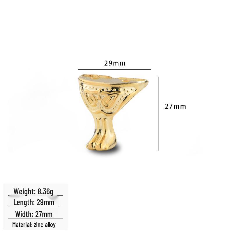 Zinc Alloy Tiger Paw Wooden Box Decorative Furniture Feet for Cabinet or Table