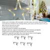 50pcs 0.9x0.6in/0.8x0.6in Christmas Light Clips String Light Hangers  Seasonal Display