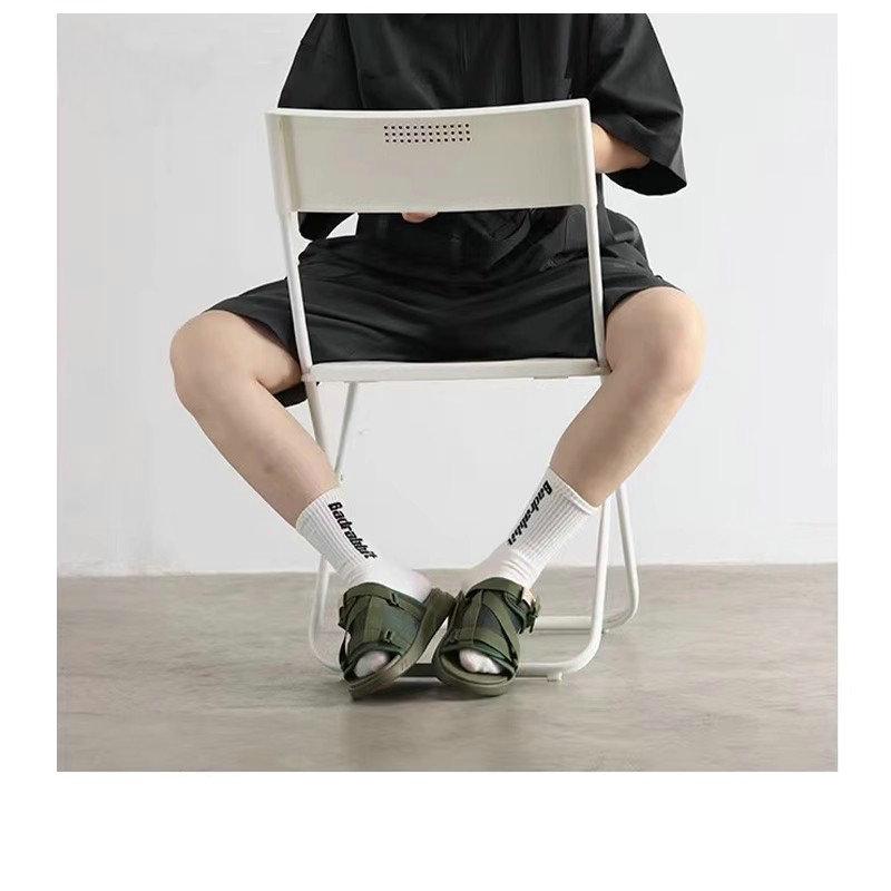 Модные мужские парусиновые повседневные тапочки Летние парные толстоподошвенные нескользящие пляжные тапочки Мужские сандалии