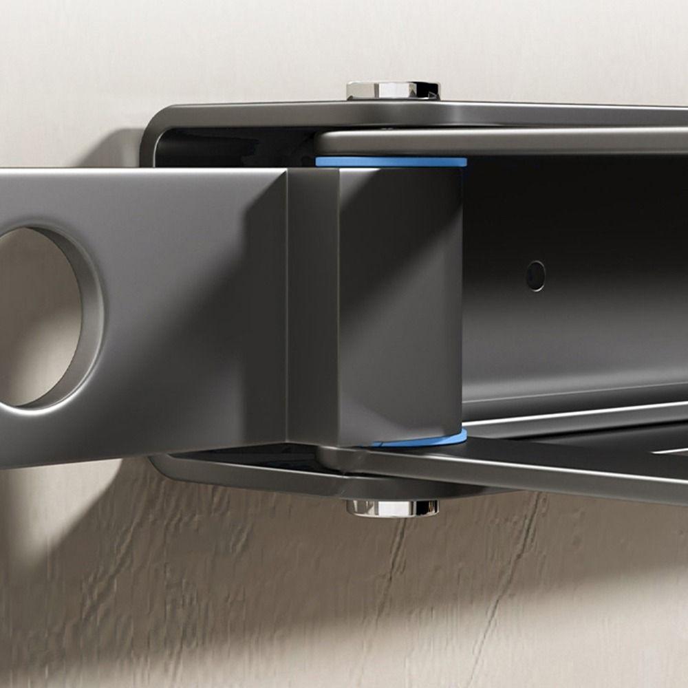 Pull Type Invisible Drying Racks No Hole Balcony Folding Drying Rack Clothing Drying Rack Indoor