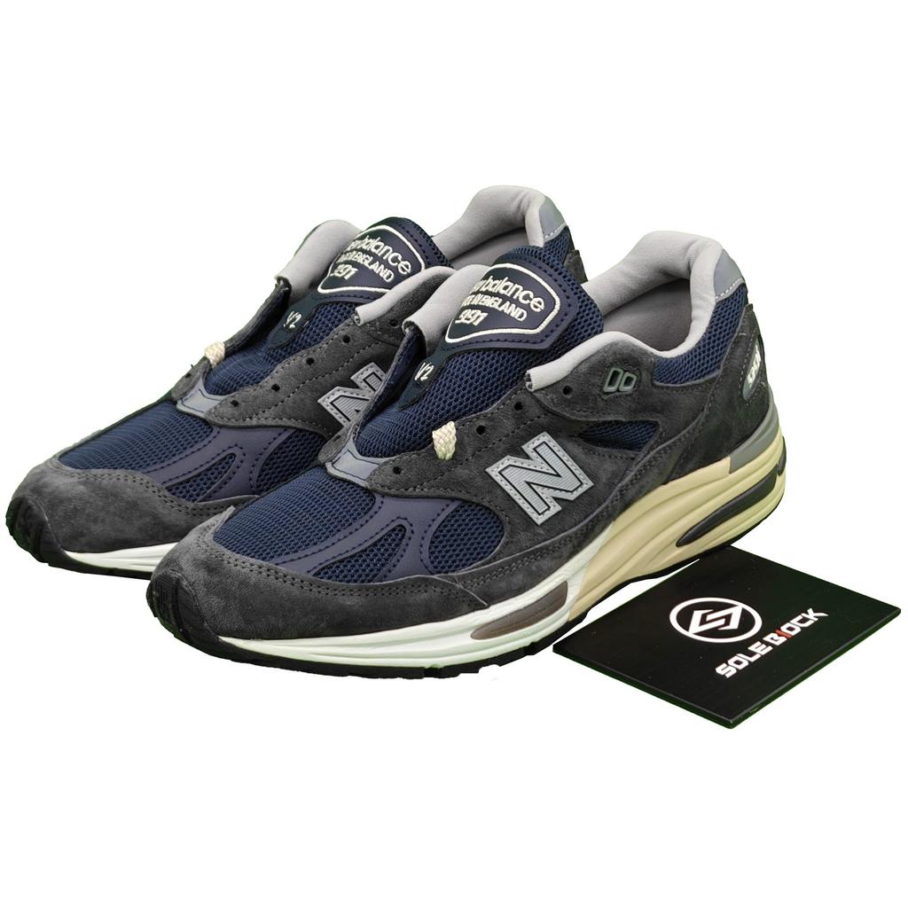 New Balance 991v2 Сделано в Англии Темно-серо-голубой - U991GG2
