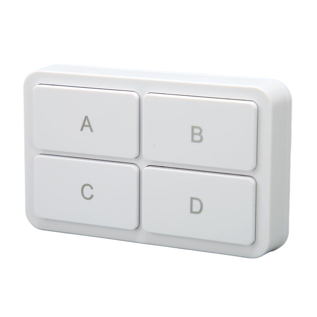 Smart Button Switch APP Remote Control Switch Requires for Tuya ZigBee Hub for Home Appliances 4 Gang