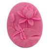Beautiful Lotus Handmade Soap Candle Mould Cake Chocolate Candy Cookies Baking
