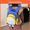Party Kids Egg Cartoon Large Capacity Backpack Unisex  Waterproof Schoolbag