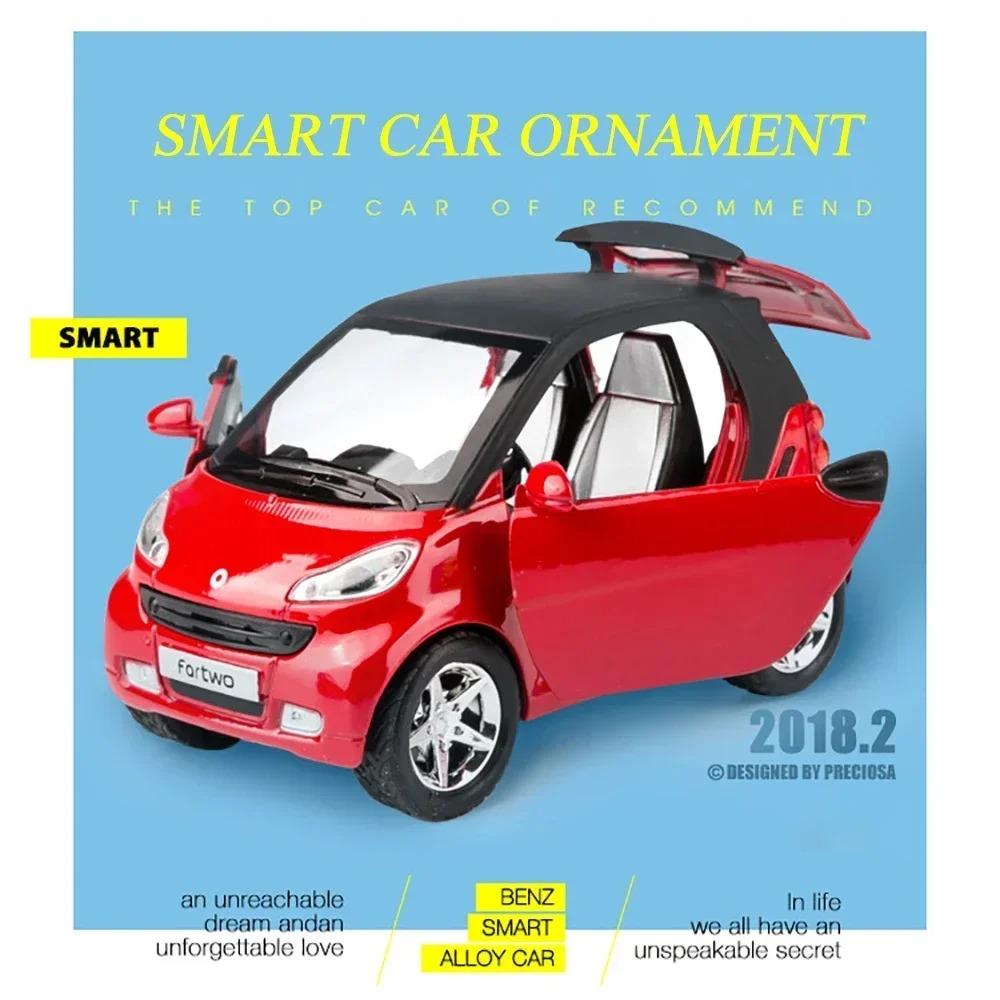 Декоративный элемент для автомобиля из сплава, игрушка для автомобиля, украшение интерьера для Benz Smart 451 453 Fortwo Forfour, подарки для детей и младенцев, автомобильный аксессуар