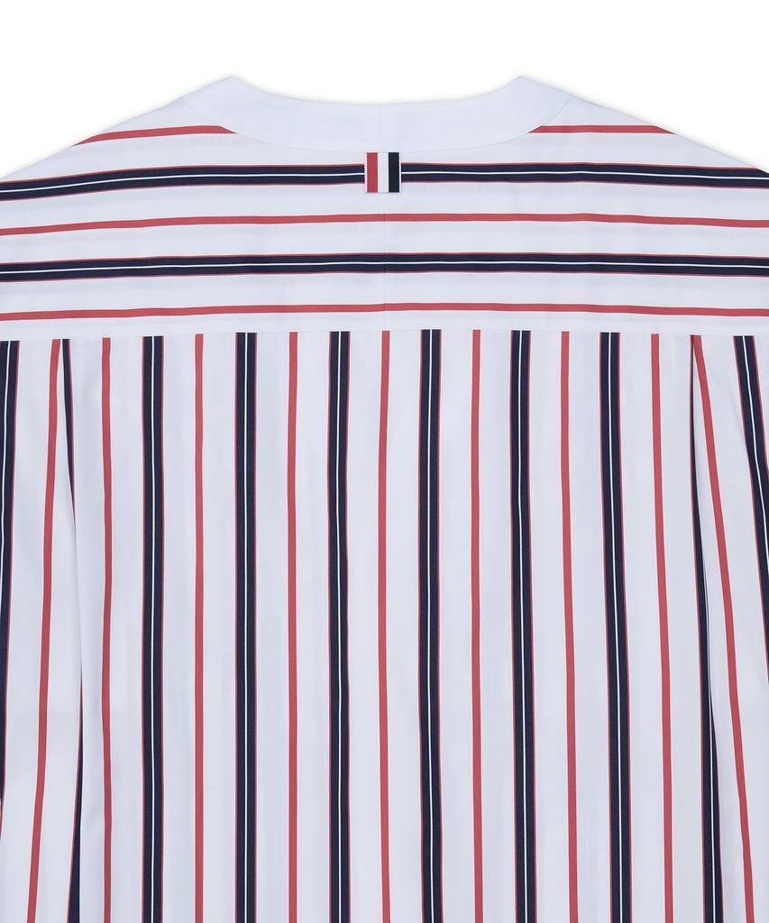 Thom Browne Variated Rep Stripe Poplin Combo Long Sleeve Cardigan - Mix / Mwl436Cf1152960