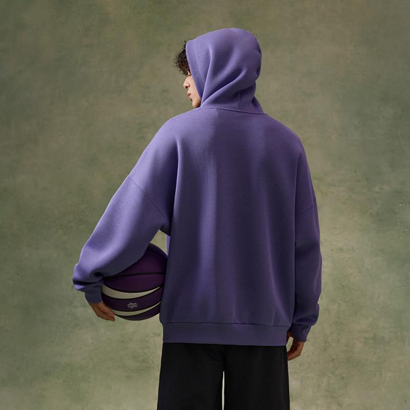 Anta Свитшот Irving Collection Унисекс Фиолетовый 172611706S-4