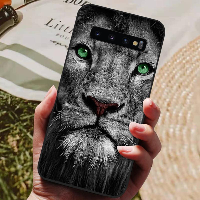 Чехол для Samsung S10 Plus Мягкий силиконовый чехол Черный бампер ТПУ Для Samsung Galaxy S10 S10E S 10 S10plus Чехлы для телефона Задние крышки