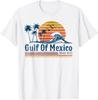 Gulf of Mexico Since 1672 Retro Vintage Beach Unisex T-Shirt