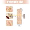 F26C Fashionable Jewelry Travel PVC Lined Compartments Waterproof Polyester Materials Storage Solution For Accessories