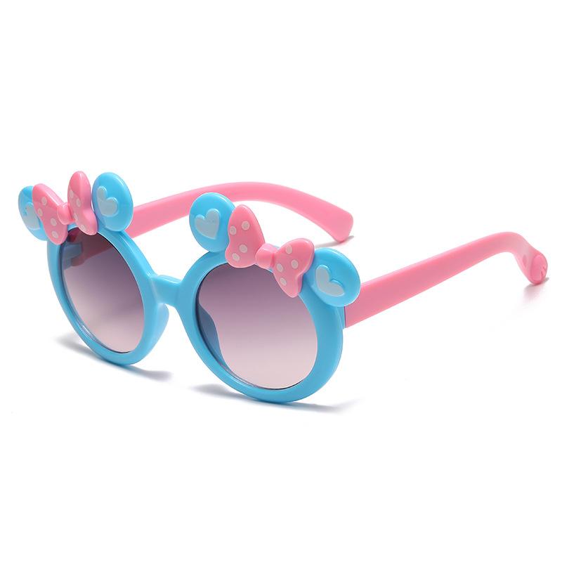 7303 Children'S Sunglasses Sunglasses Wholesale Children'S Bow Love Cartoon Cute Boys And Girls Sunglasses