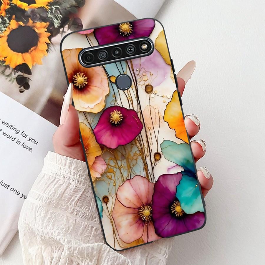For LG K61 2020 Case K41s K51s 2020 Cute Cartoon Printing Cover Phone Case For LGK61 K 41 s k 51s Soft Silicone Bumber Shells