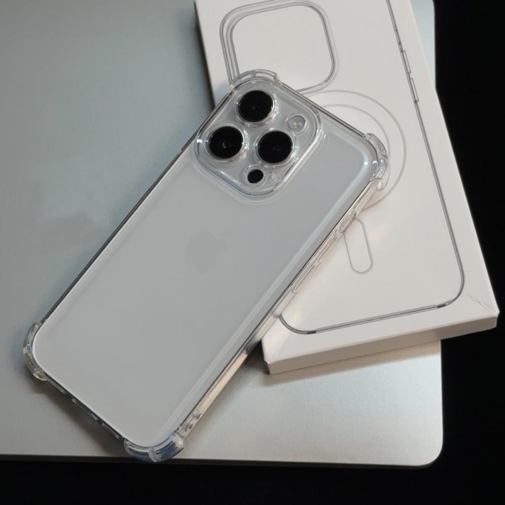 Simple Transparent Tpu Anti Fall Suitable for IPhone16pro Mobile Phone Case Apple 15 Protective Case 14 13 12 Soft Shell