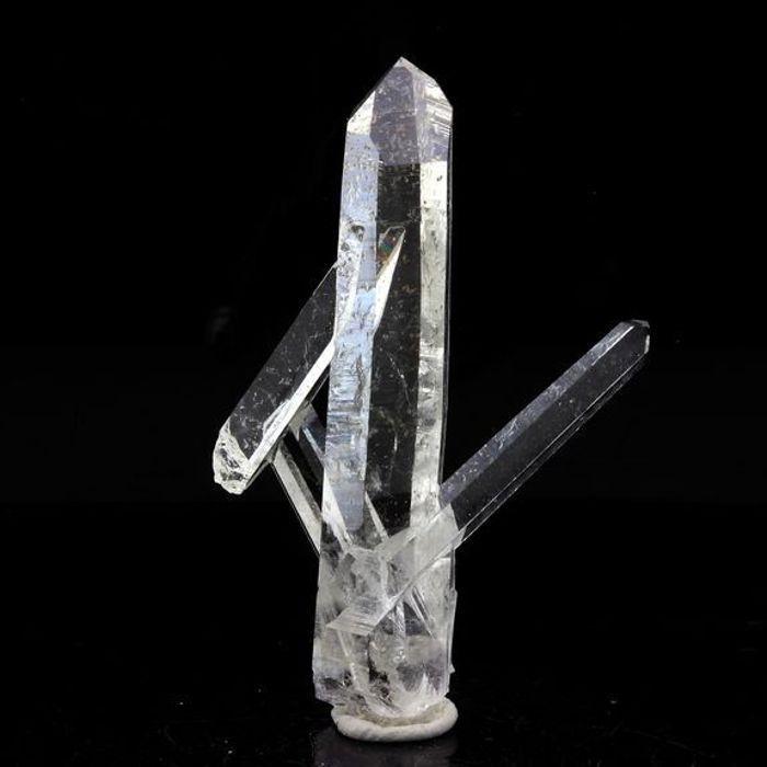 Pierres et Minéraux. Quartz. 43.0 ct. La Gardette Mine, Bourg d'Oisans, Isère, France.