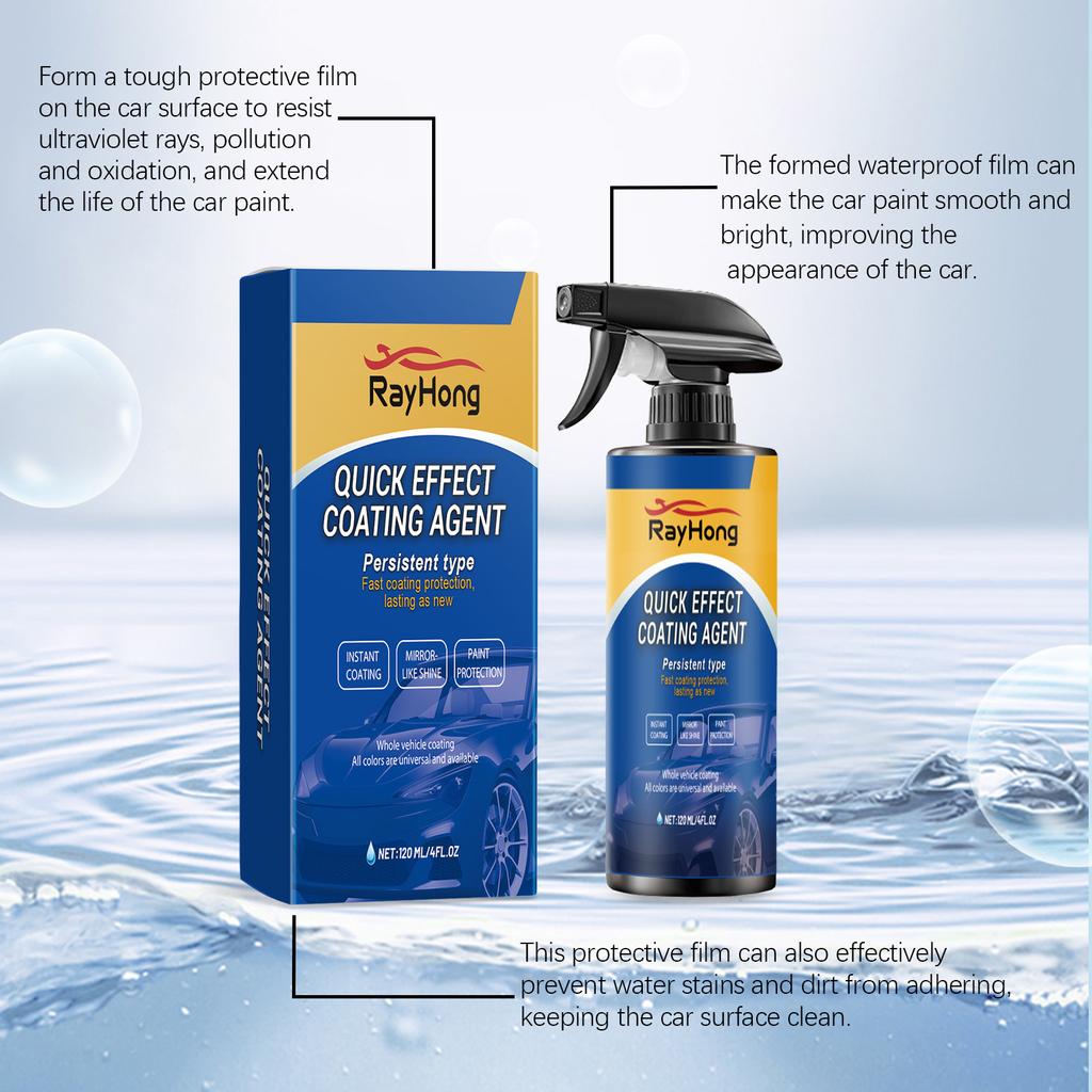RAYHONG Car Coating Spray Car Care Car Refinishing Repair Paint Waxing Spray Coating Sealing Fluid