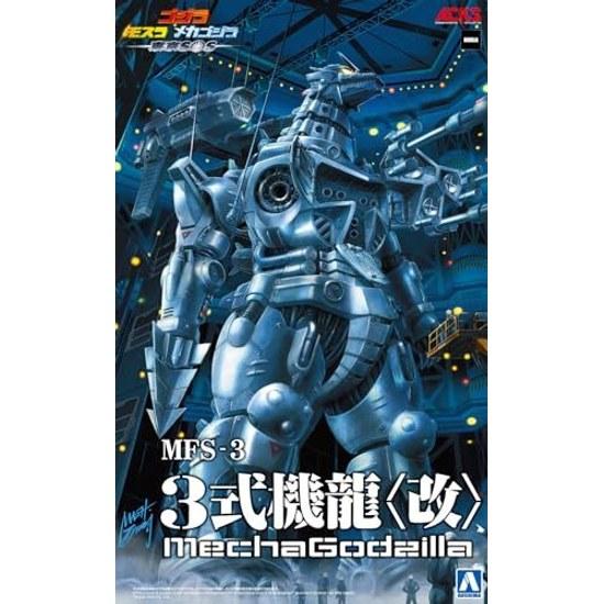 Aoshima ACKS No.GO-02 Godzilla x Mothra Mechagodzilla Tokyo SOS MFS-3 Type 3 Kiryu (Revised) Approximately 190mm Plastic Model