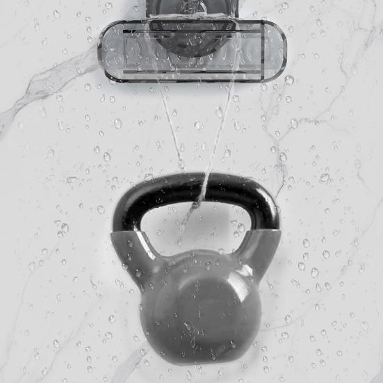 Держатель для присоски, стойка для хранения, прочная, несущая, простая установка, съемный органайзер для бутылок в ванной