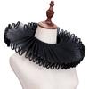 Elegant Shakespeare Neck Ruffled Collar Vintage Retro Ruff Collar  Collar Accessory