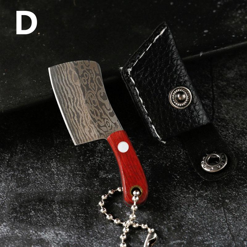 Новое поступление, нож, кухонный нож, 1 шт., карманный чехол, брелок для ключей, мини-брелок для ключей с