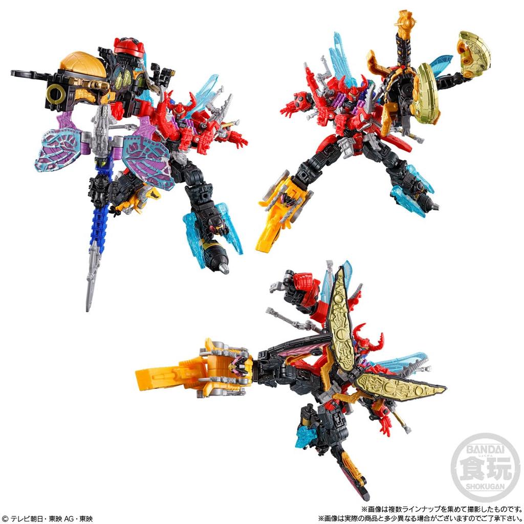Minipla Shugod Combination Series SP Legend King Auger Oja Metallic ver Candy Candy Sentai King (12 шт.) Игрушка/Рамунэ (Усама Оже)